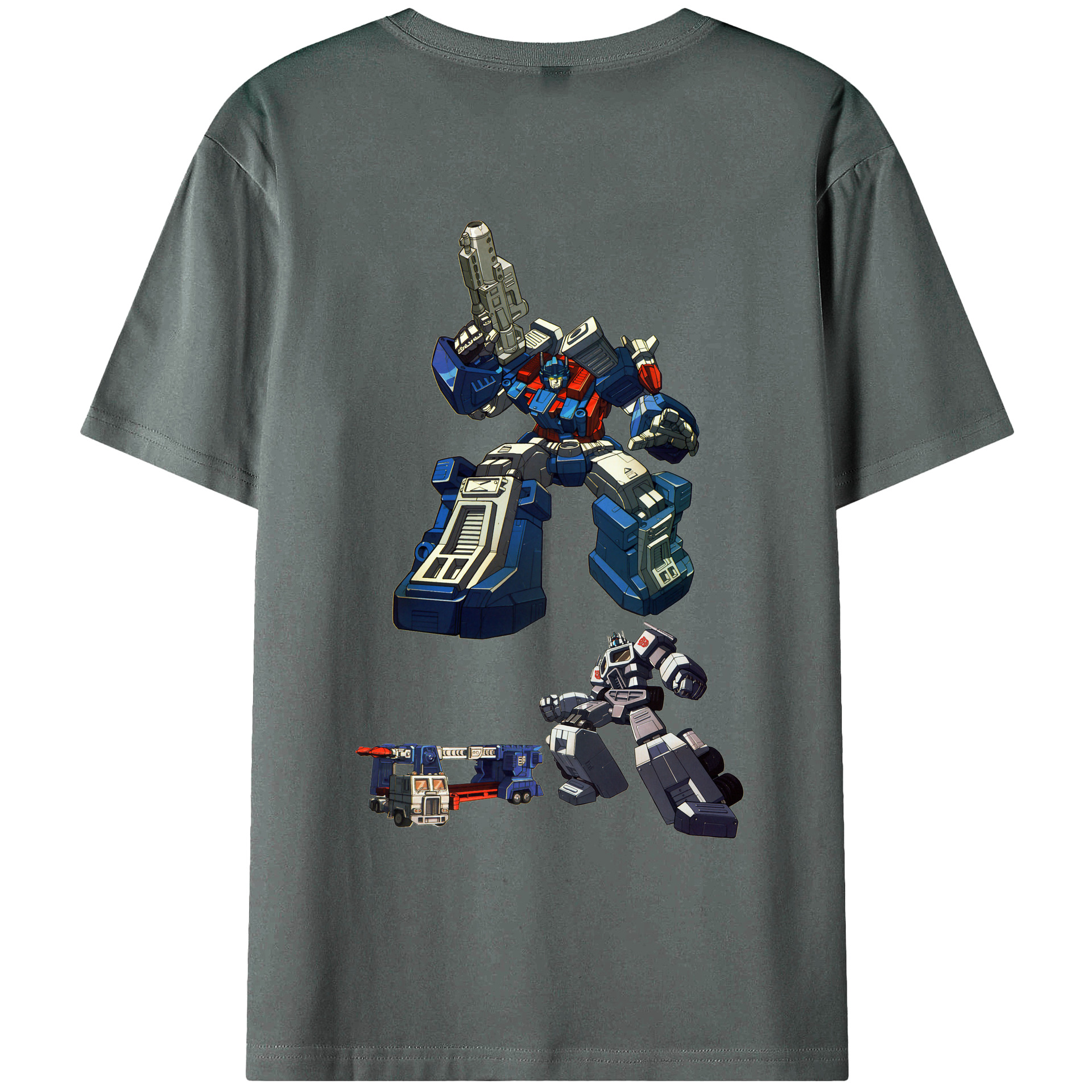 （画像用）  綿100％ メンズ半袖Tシャツ（バックプリント） 通気性